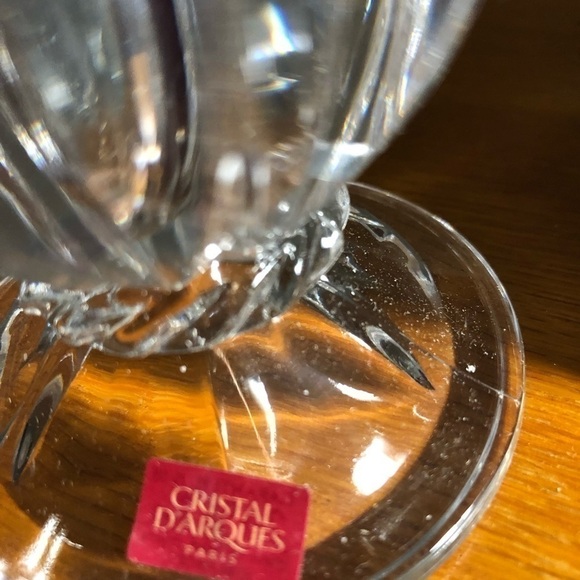 HOLIDAY gifts it crystal candleholders NWOT - Picture 3 of 7